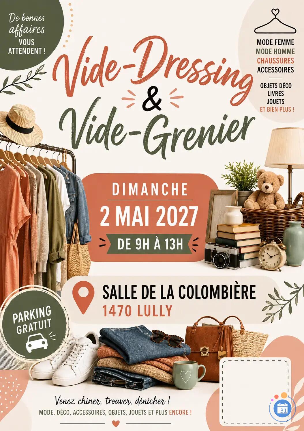 Image Vide grenier et vide dressing (photo 1)
