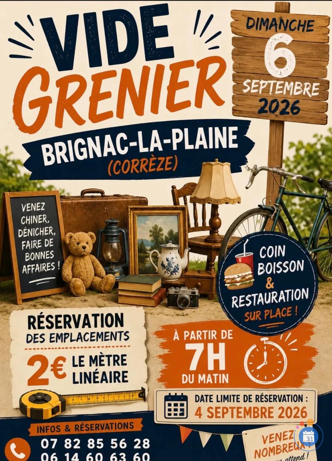 Image Vide grenier de Brignac (photo 1)