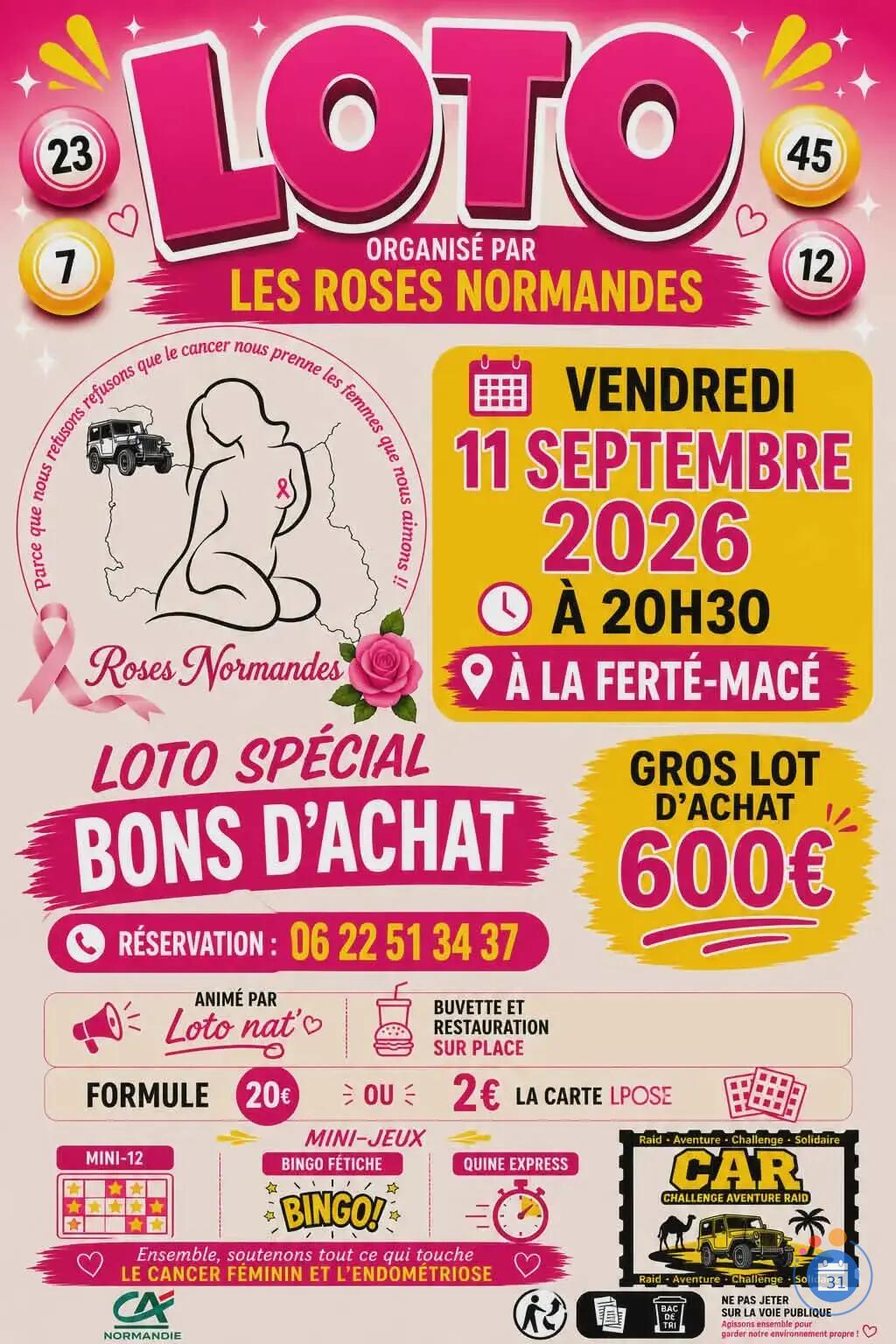 Image Loto des Roses'Normandes spécial bons d'achats (photo 2)