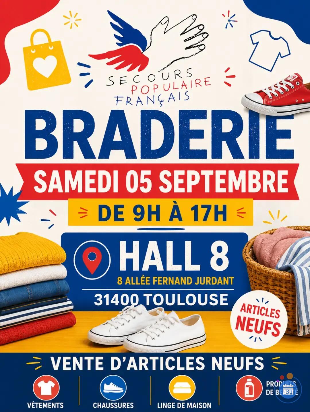 Image Braderie Secours populaire Toulouse (photo 1)