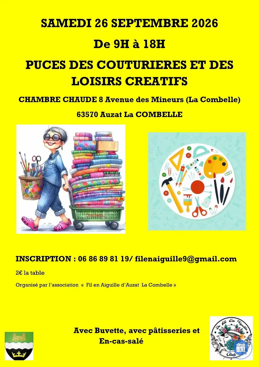 Image Puces des couturièes et loisirs crèatifs (photo 1)