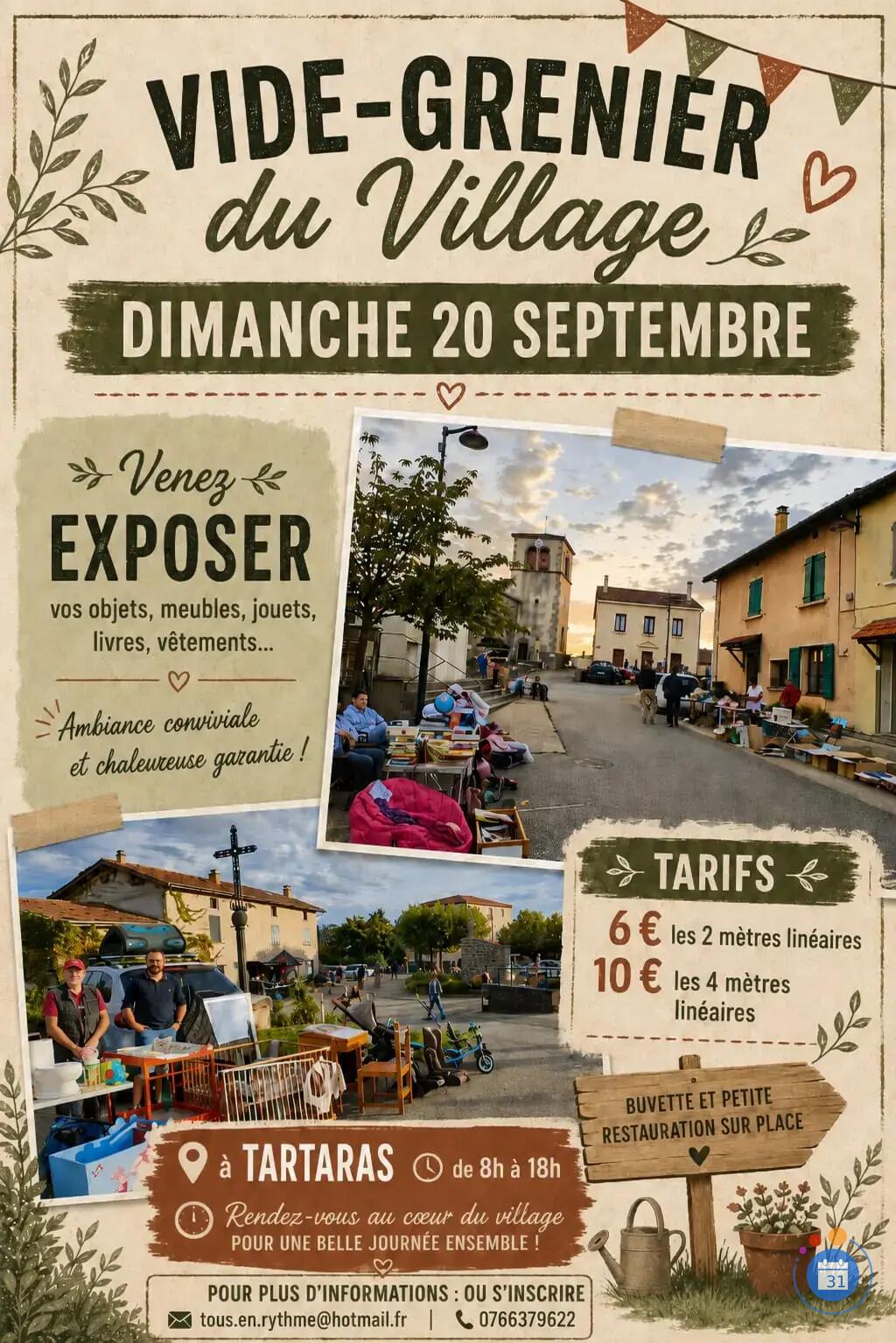 Image VIDE GRENIER ASSOCIATION TOUS EN RYTHME (photo 1)