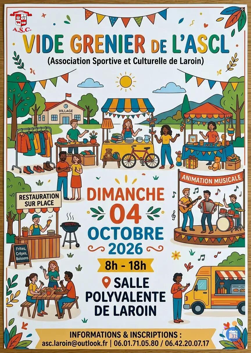 Image Vide grenier de l ASCL (photo 1)