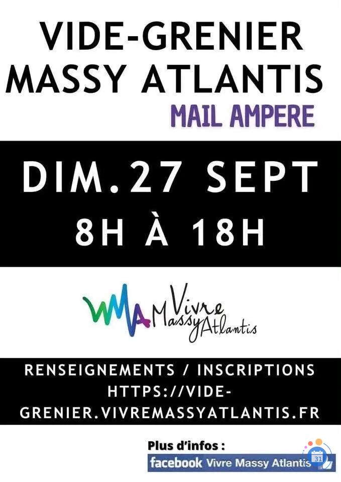 Image VIDE-GRENIER – MASSY ATLANTIS (photo 1)