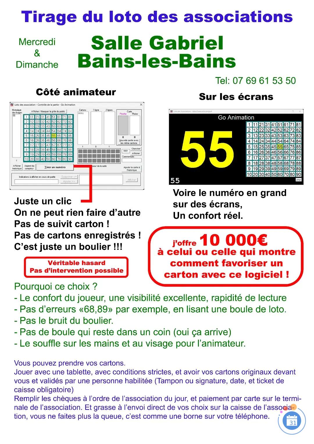 Image Loto des Associations - Bains-les-Bains (photo 2)