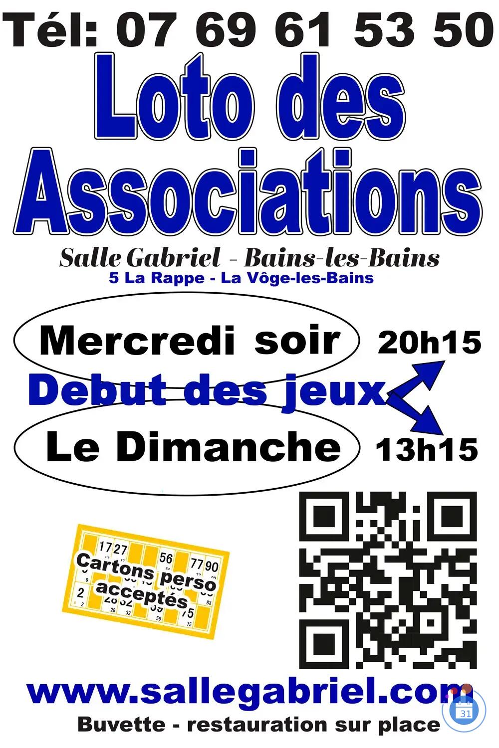 Image Loto des associations à Bains-les-Bains (photo 2)