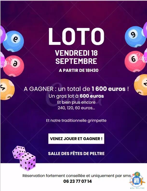 Image Loto de l'AEA de Peltre (photo 1)