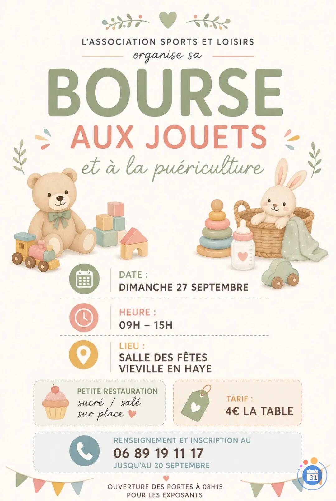 Image Bourse aux jouets et à la puériculture (photo 1)
