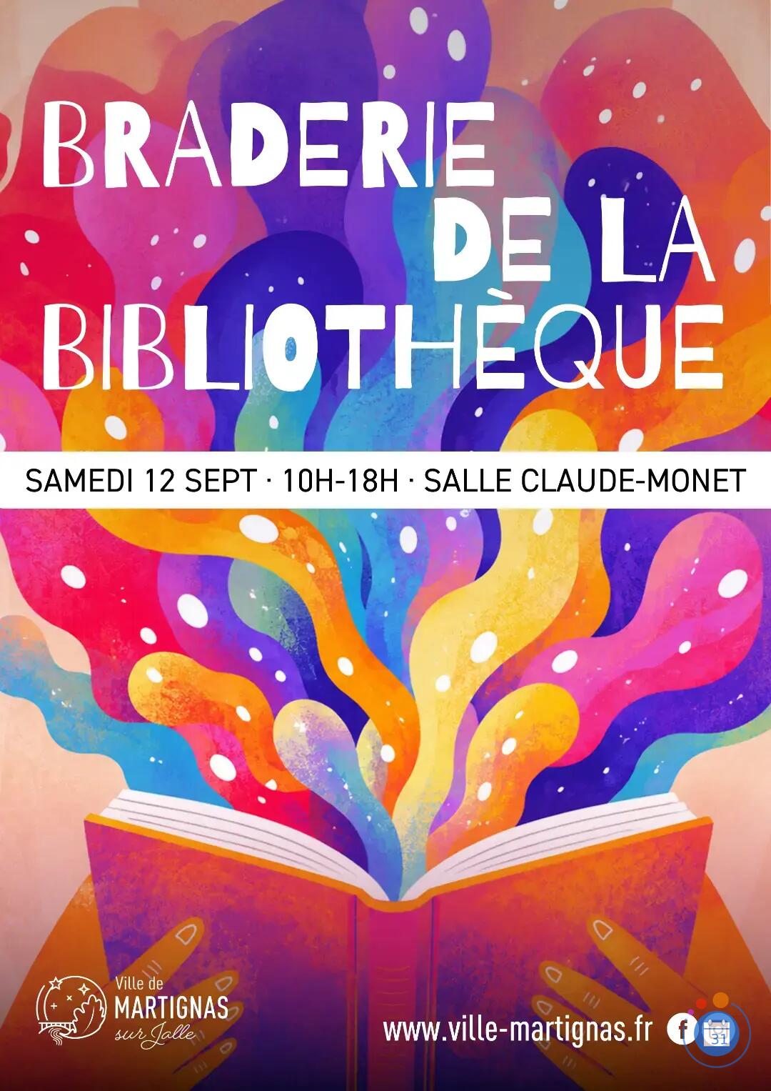 Image Braderie de la bibliothèque de Martignas (photo 1)