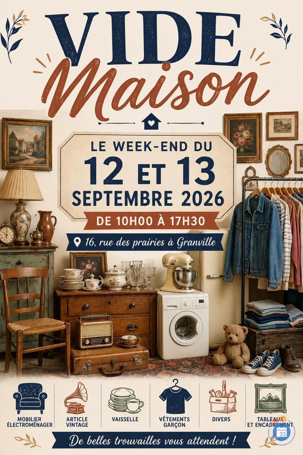 Image Vide maison Granville (photo 1)