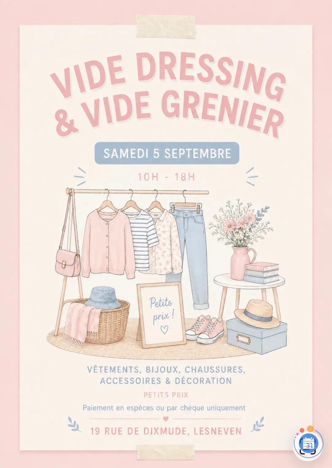 Image Vide dressing et vide grenier (photo 1)