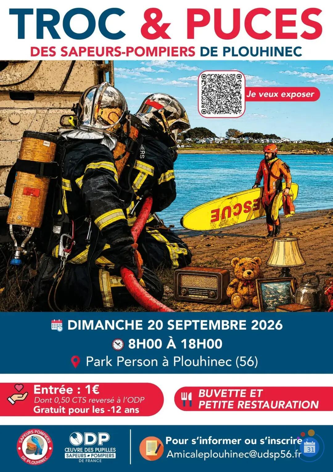 Image Troc et Puces des Sapeurs-Pompiers de Plouhinec (photo 1)