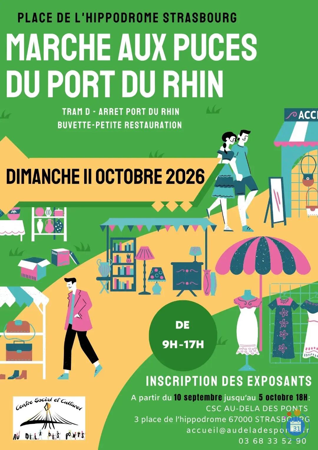 Image Marché aux puces du Port du Rhin (photo 1)