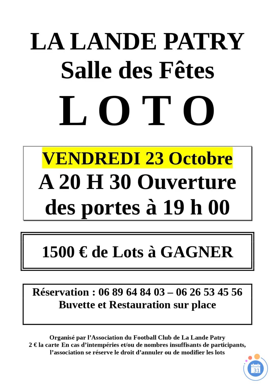 Image LOTO DU FC LANDAIS (photo 1)