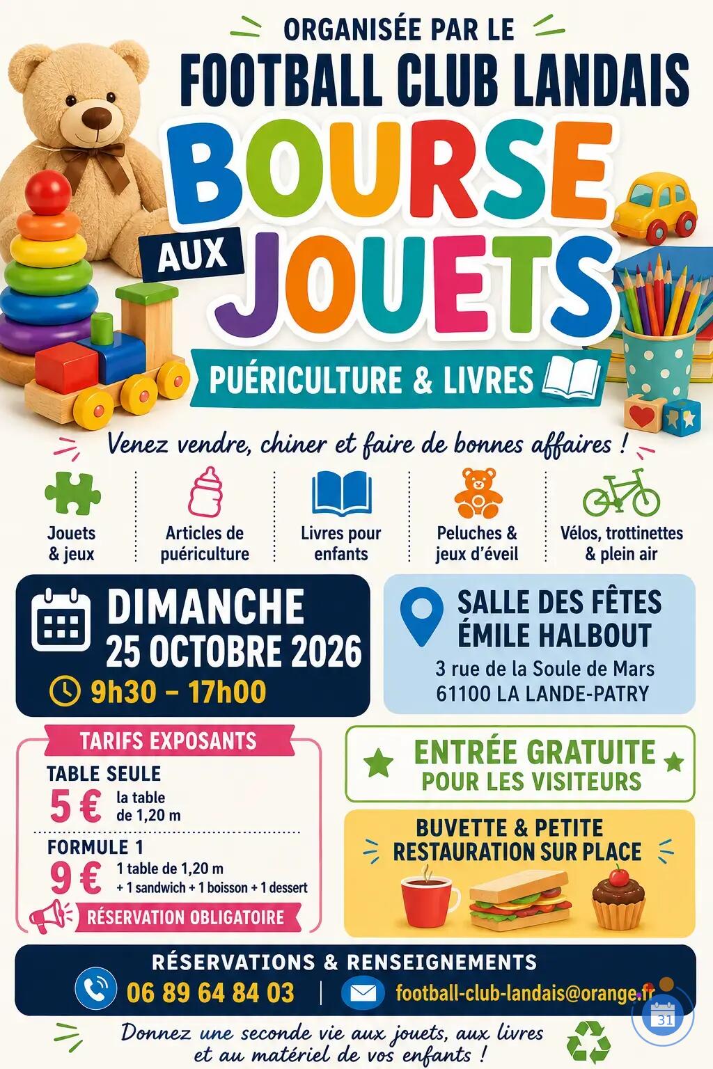Image BOURSE AUX JOUETS (photo 1)