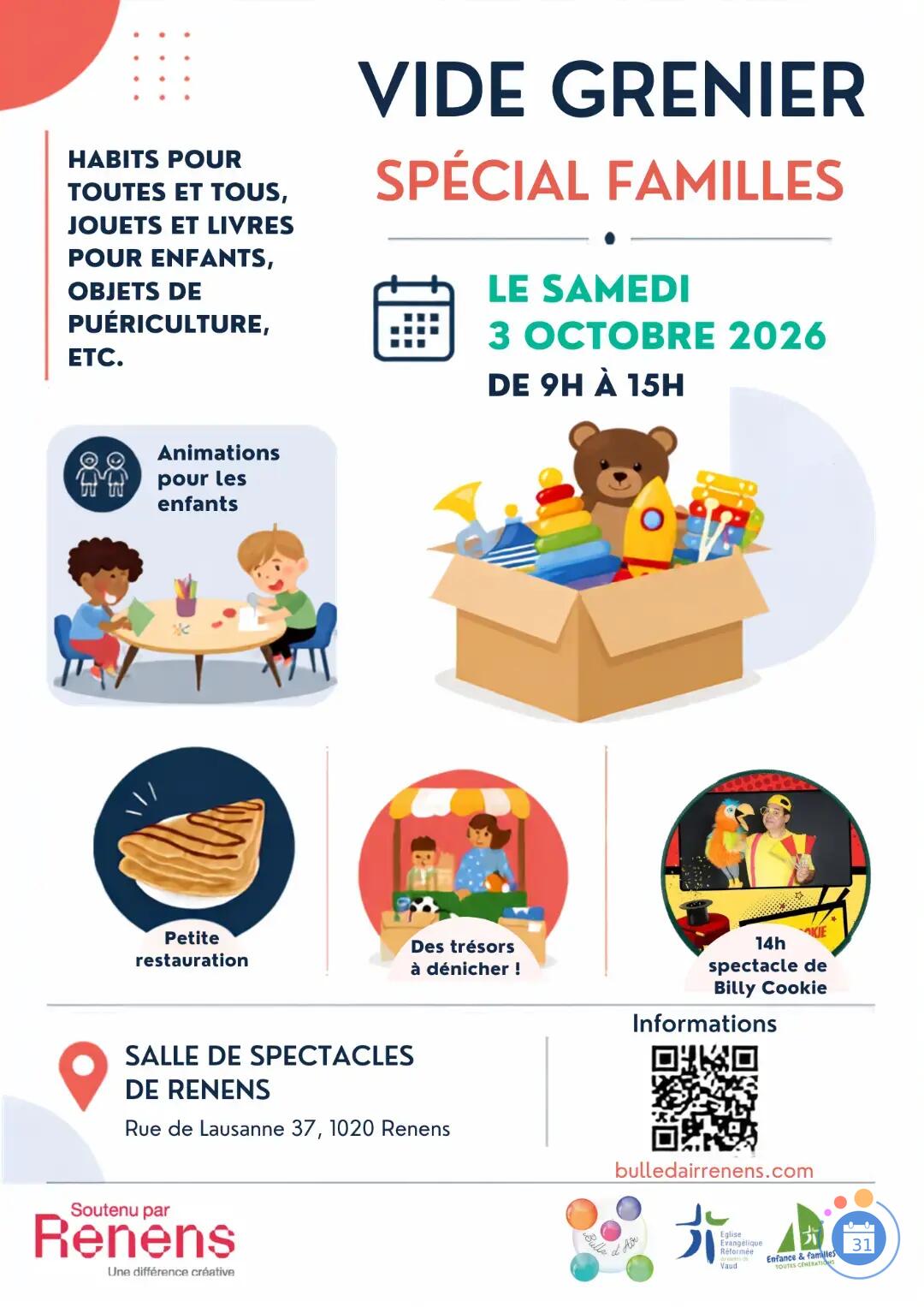 Image Vide grenier spécial familles (photo 1)