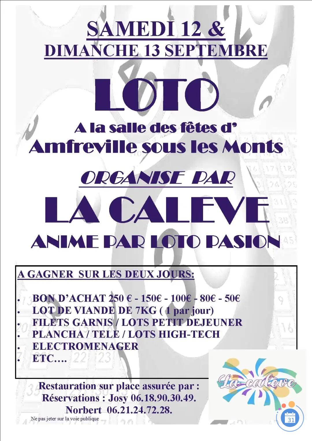 Image Loto de la CALEVE (photo 1)