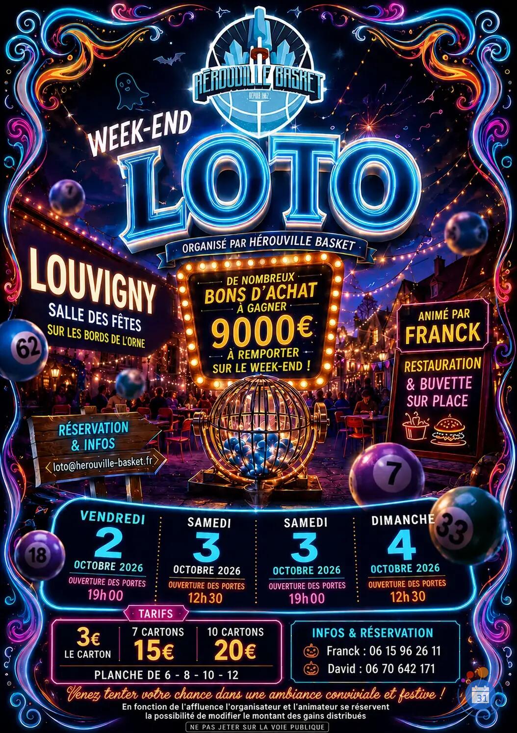 Image Grand week-end Loto (photo 1)