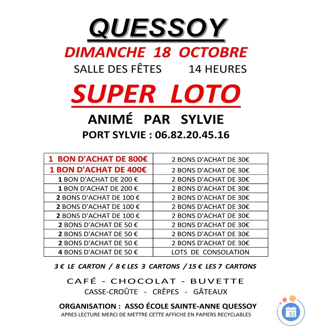 Image Loto école Sainte Anne (photo 1)