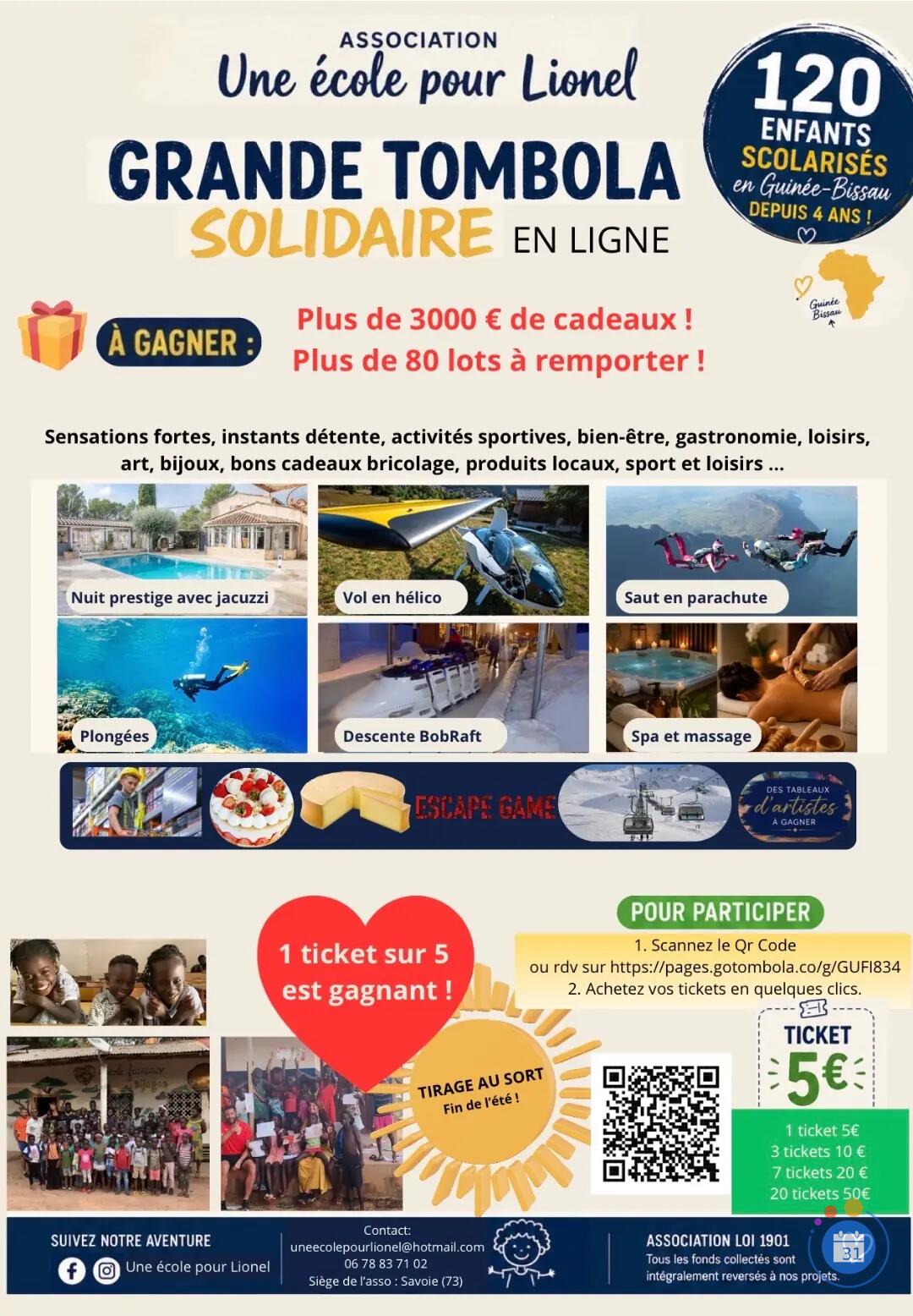 Image Tombola géante en ligne ! (photo 1)