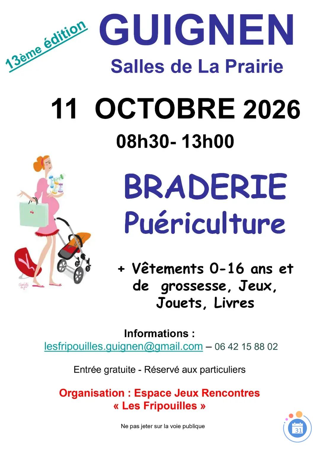 Image BRADERIE PUERICULTURE (photo 1)