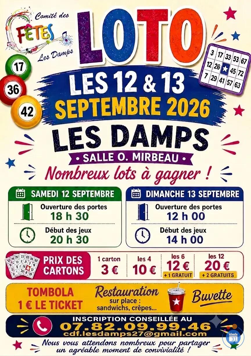Image Loto du comité des fêtes (photo 1)
