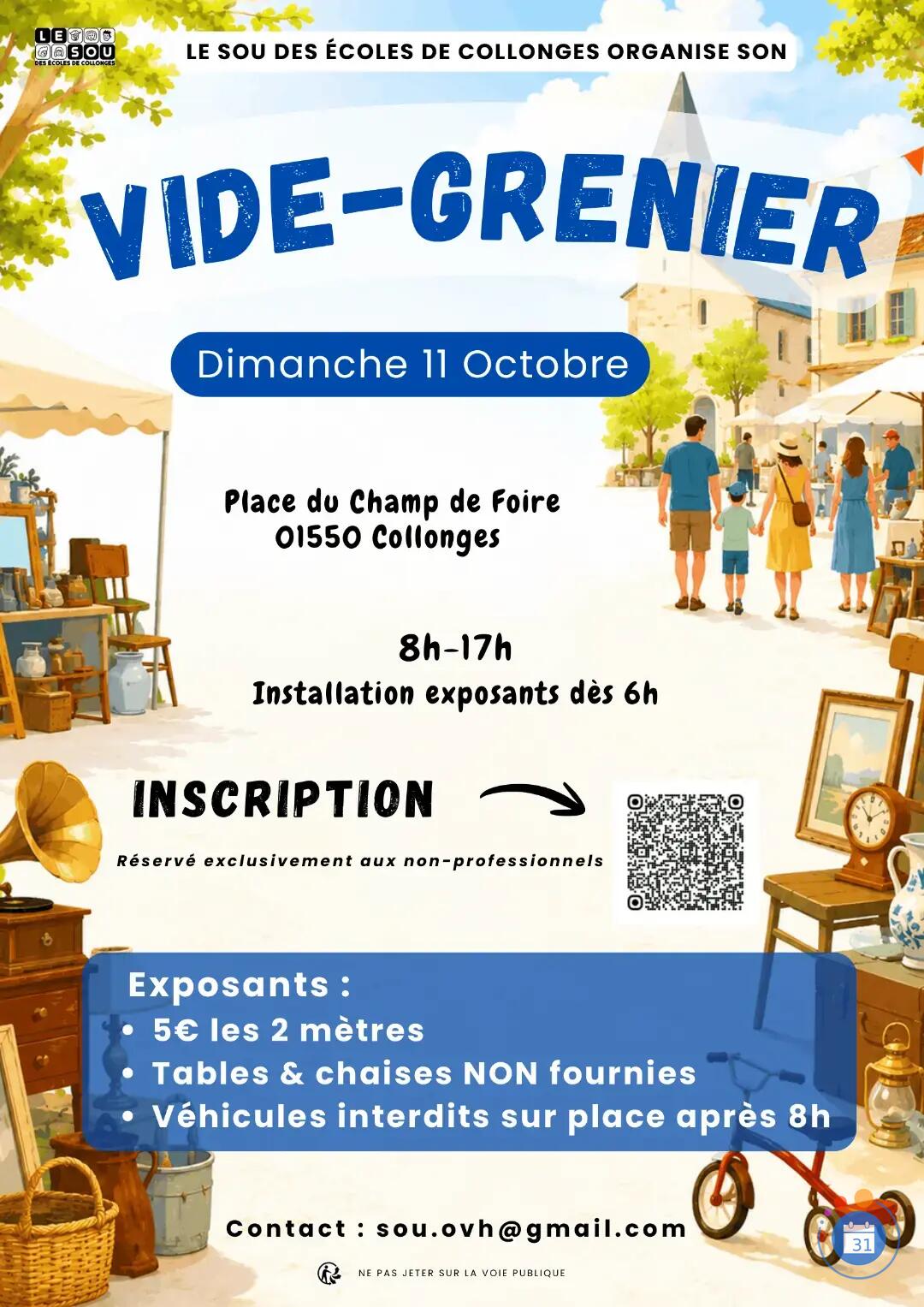 Image Vide grenier du Sou des écoles (photo 1)