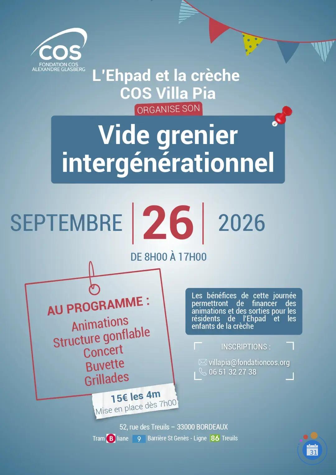 Image Vide grenier intergénérationnel (photo 1)