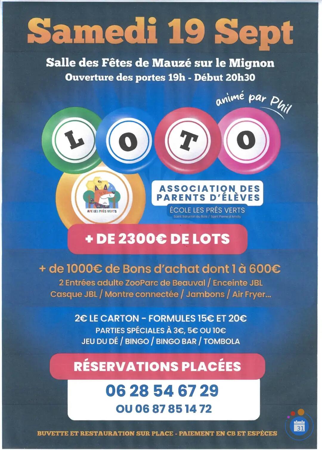 Image loto APE les prés verts animé par PHIL (photo 1)