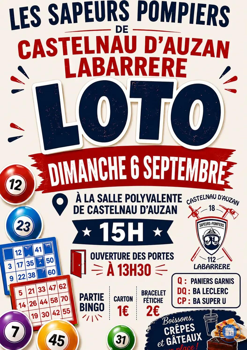 Image Loto des Sapeurs Pompiers (photo 1)