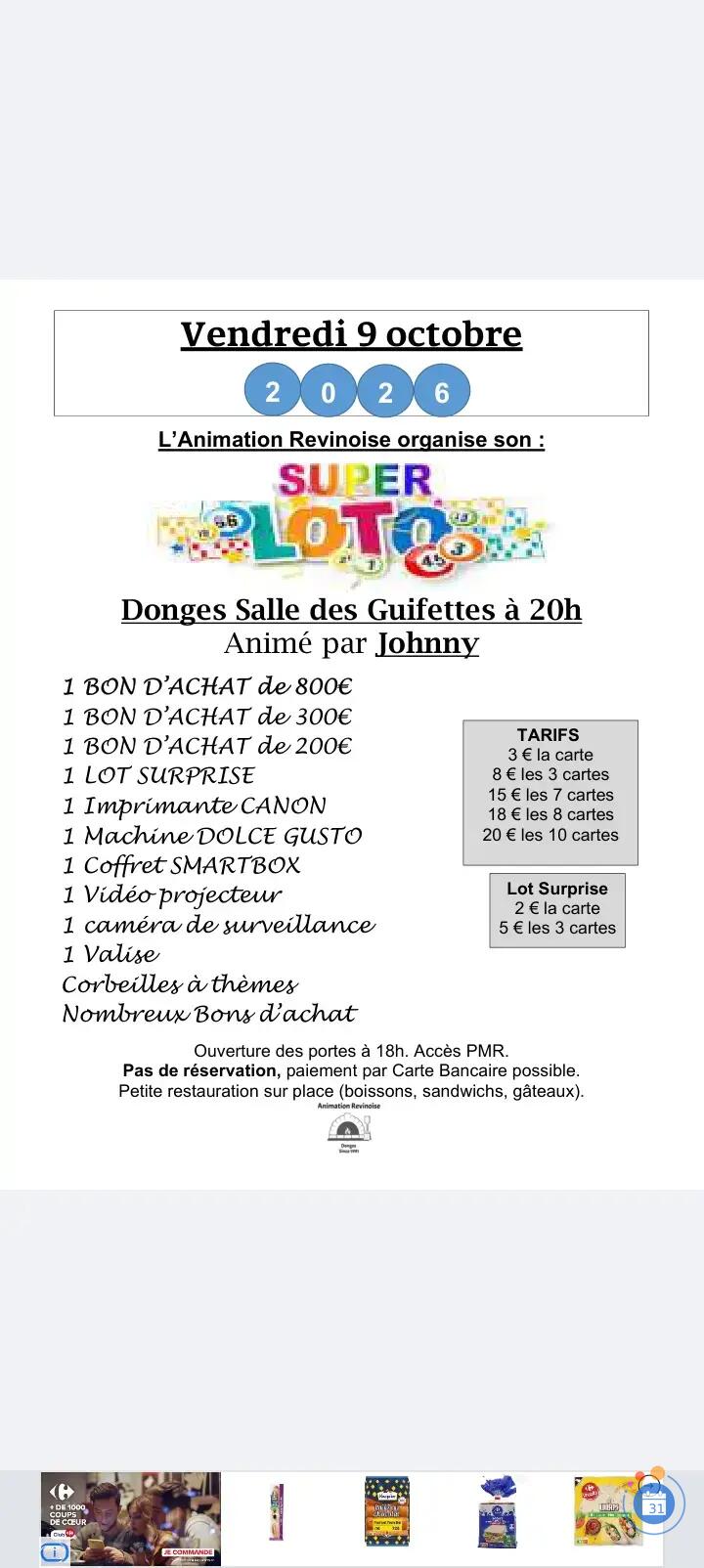 Image LOTO de l'Animation Revinoise (photo 1)