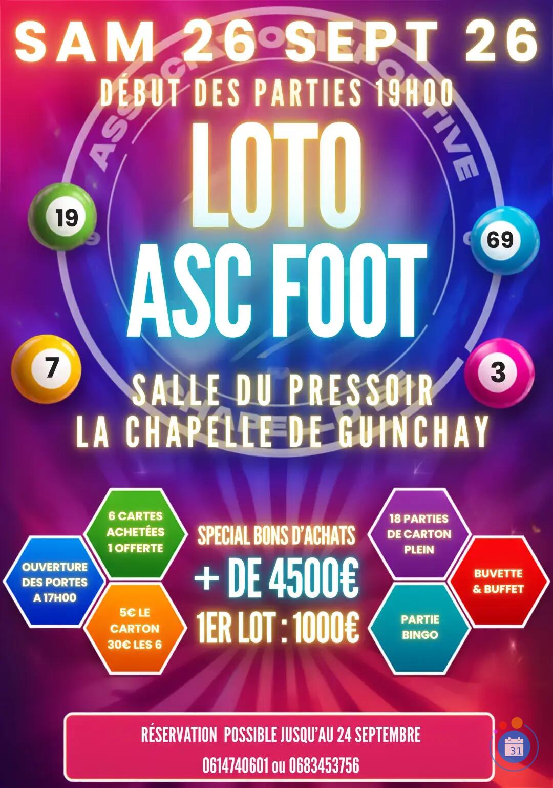Image LOTO ASC FOOTBALL (photo 1)