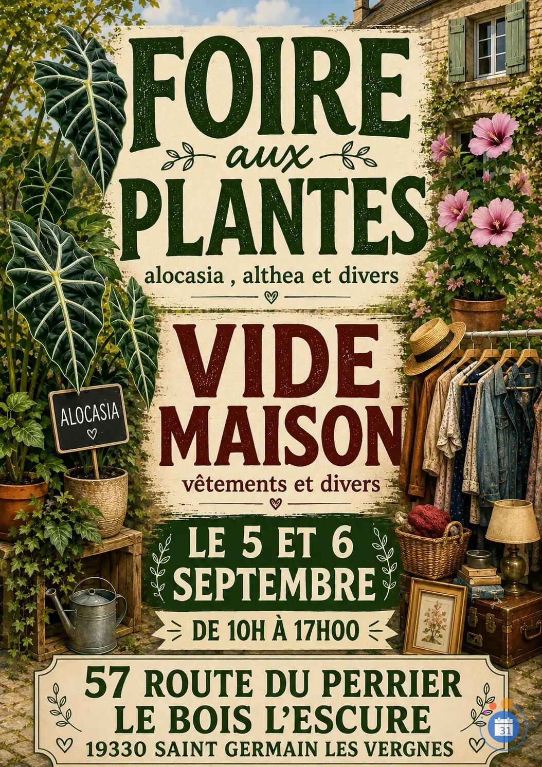 Image Vide maison et foire aux plantes (photo 1)