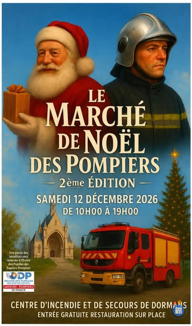 Image Marché de Noël des Pompiers de Dormans (photo 1)