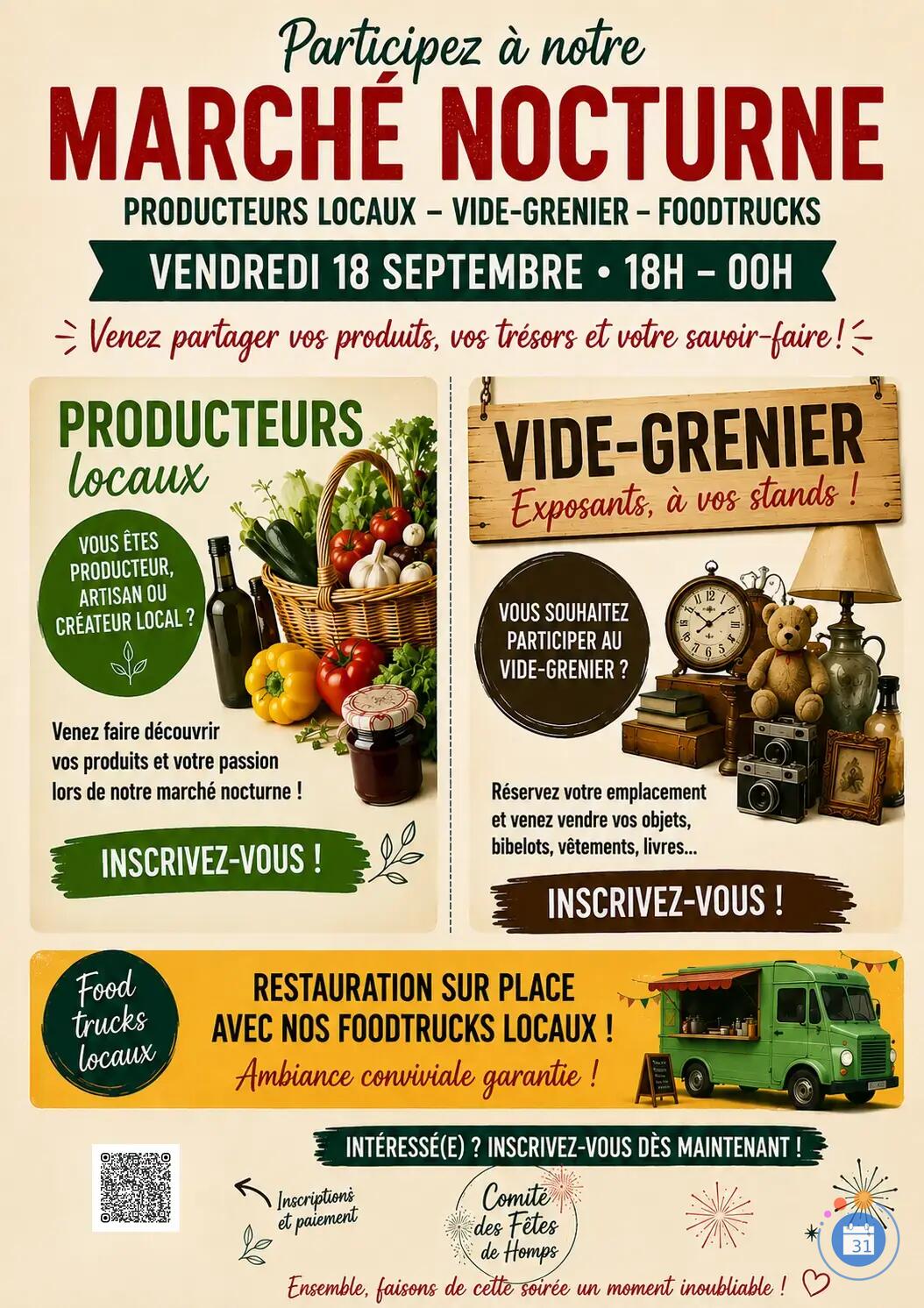 Image Marché des producteurs et vide-greniers nocturne (photo 1)