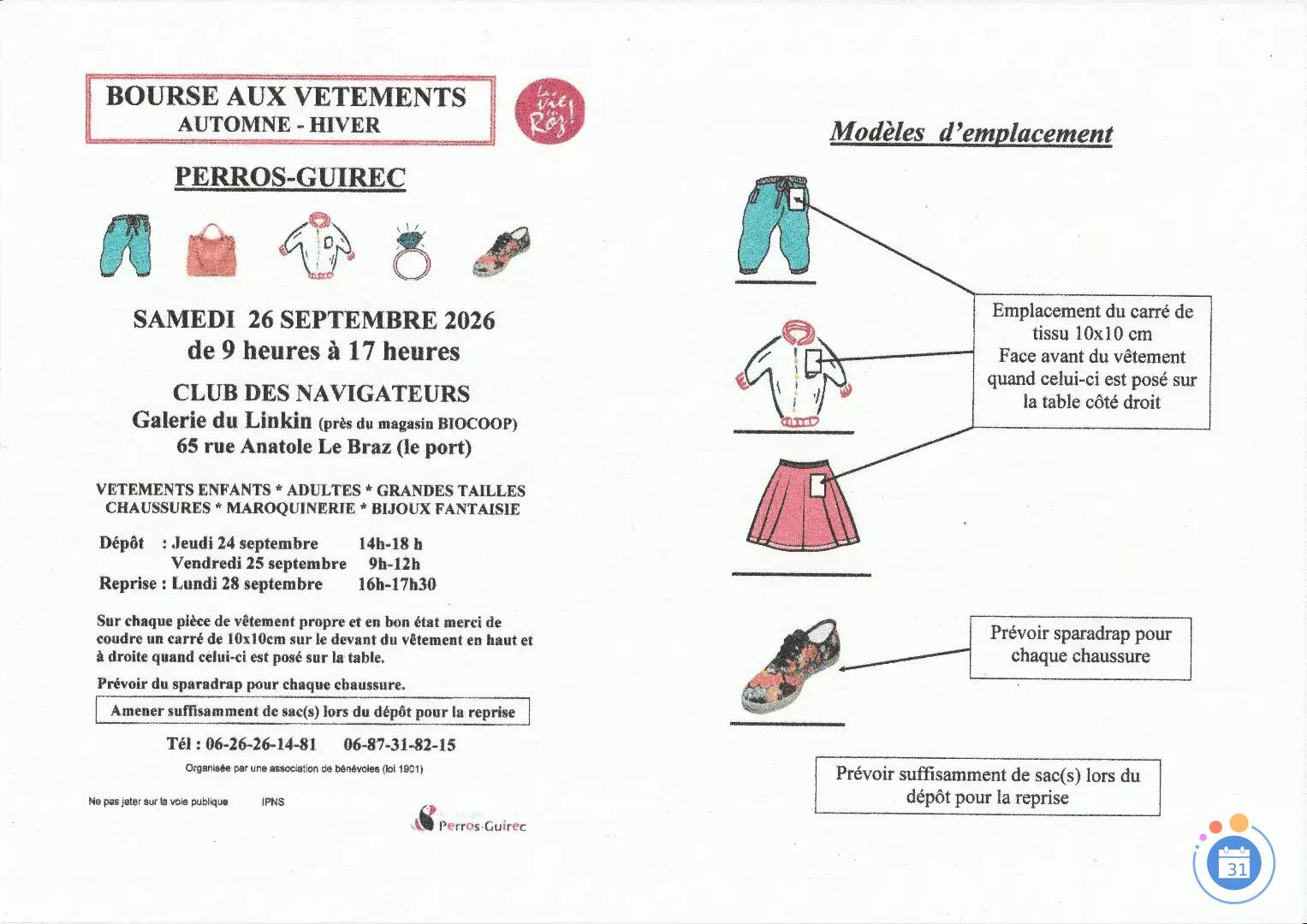 Image Bourse aux vêtements - automne-hiver (photo 1)