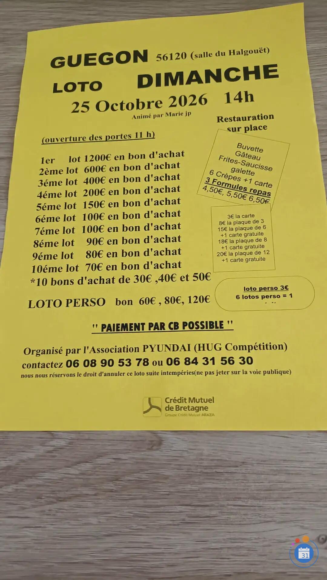 Flyer super loto
