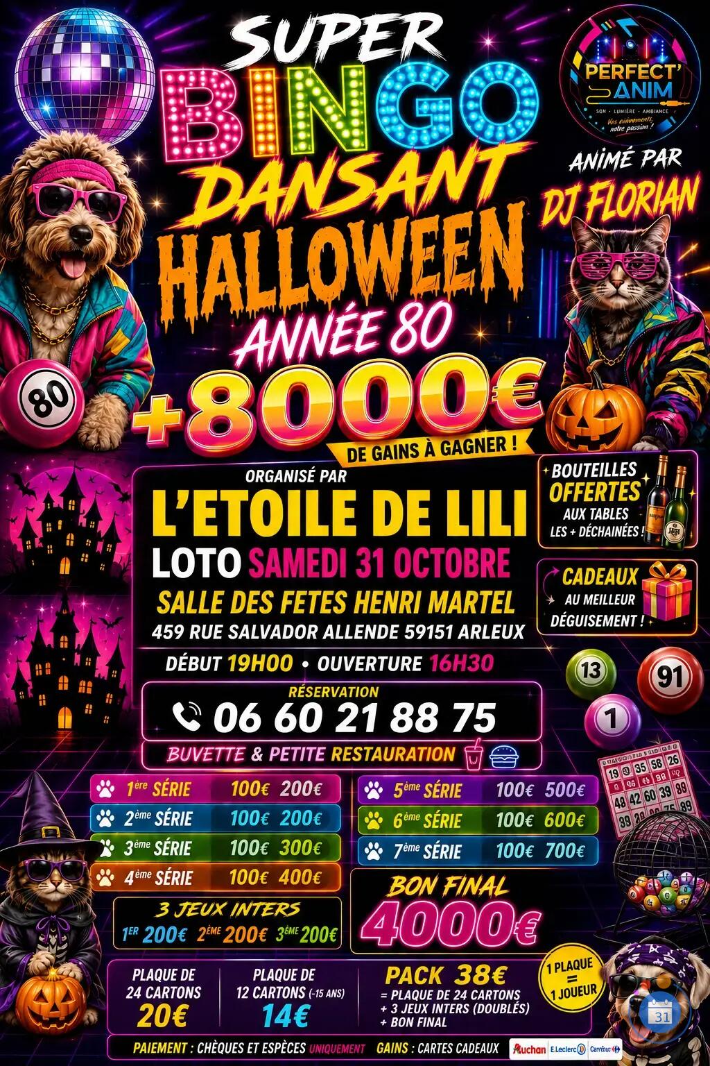Image SUPER BINGO DANSANT ANNEE 80 AVEC DJ FLORIAN (photo 1)