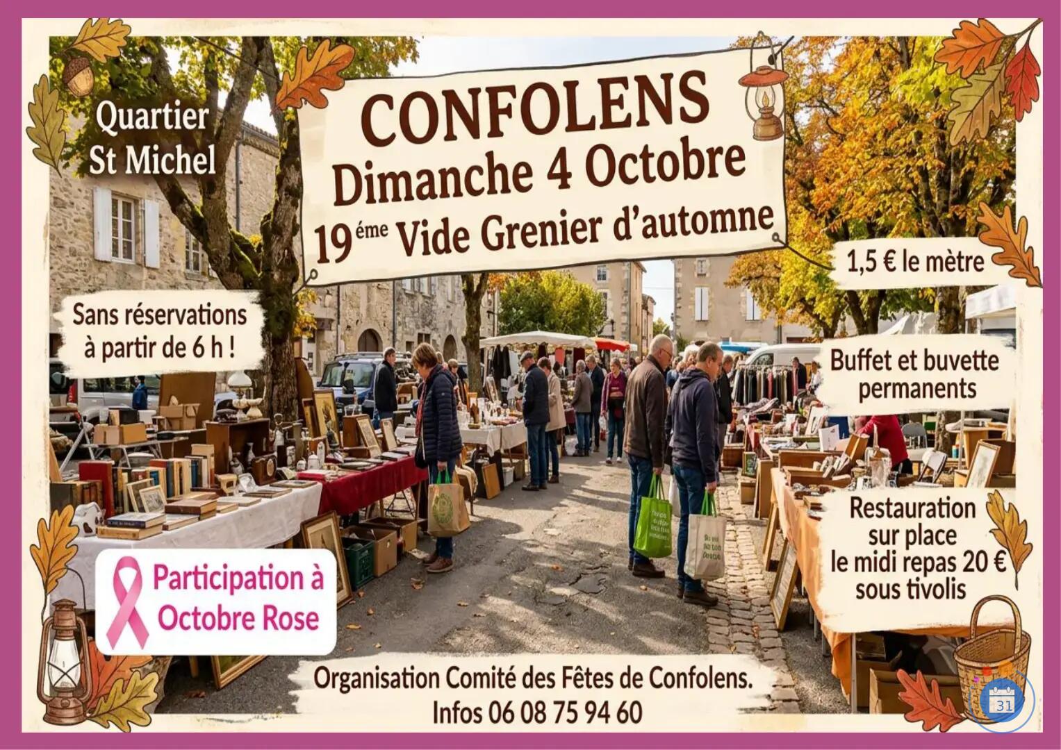 Image 19 éme vide grenier d'automne (photo 2)