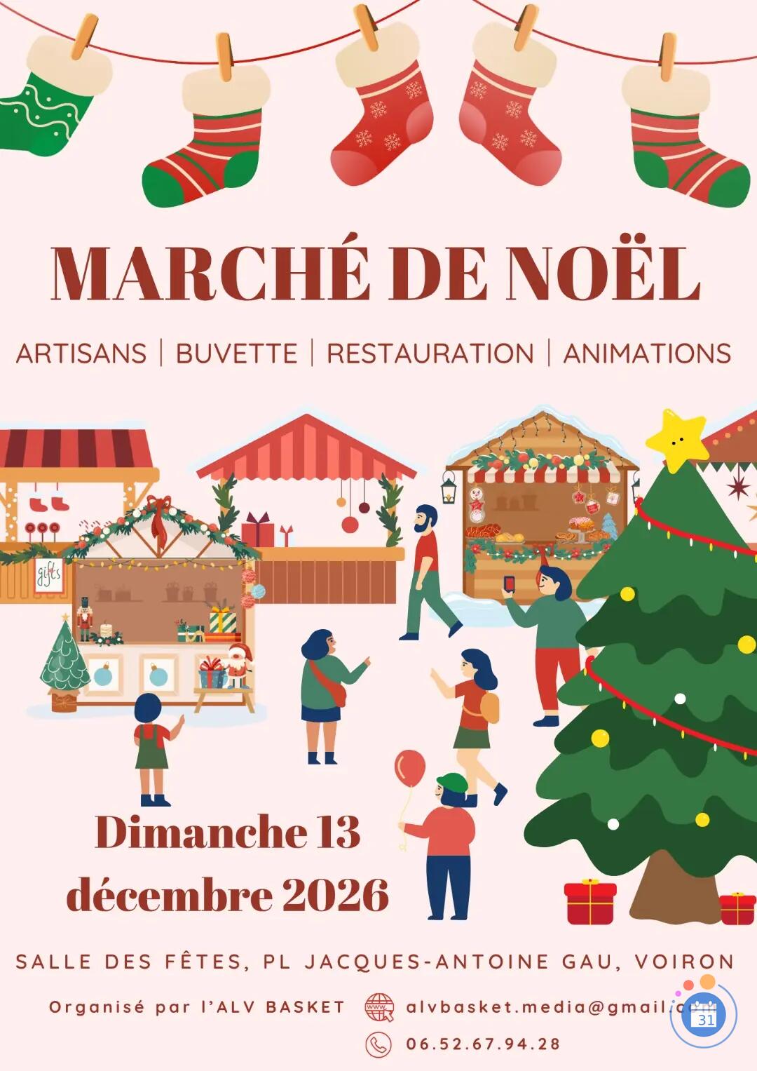 Image Marché de Noël Voiron (photo 1)