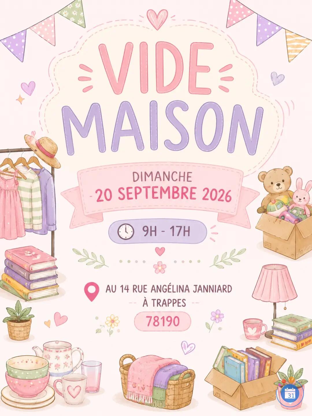 Image Vide maison grand tri automne (photo 1)