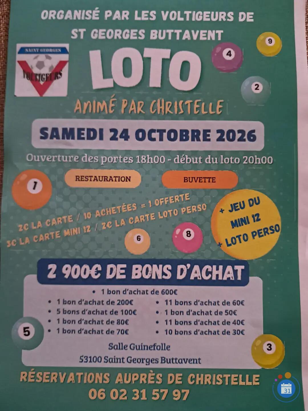Image Supet loto des voltigeurs (photo 1)