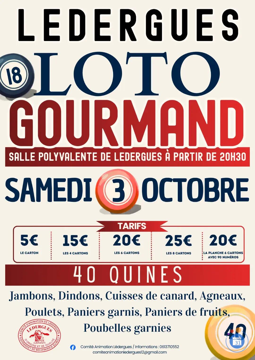 Image Loto gourmand (photo 1)