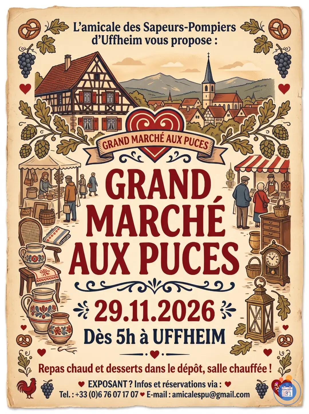 Image Marché aux puces de UFFHEIM (photo 1)