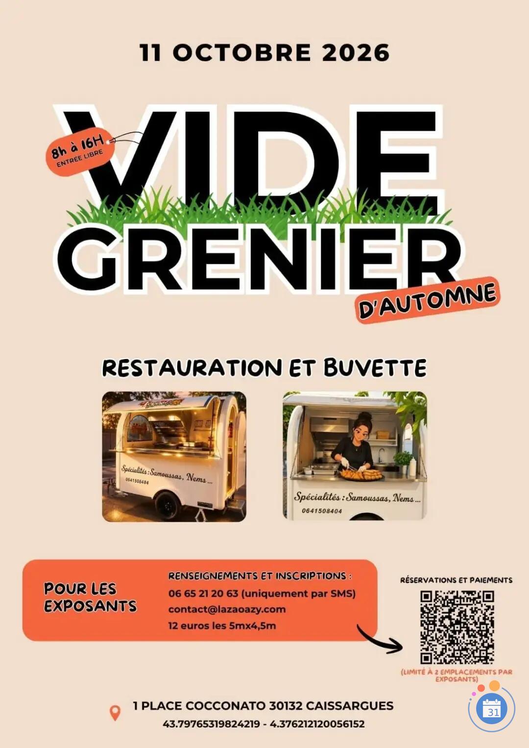 Image vide grenier d'automne organisé par l’Association Laza'O Azy (photo 1)