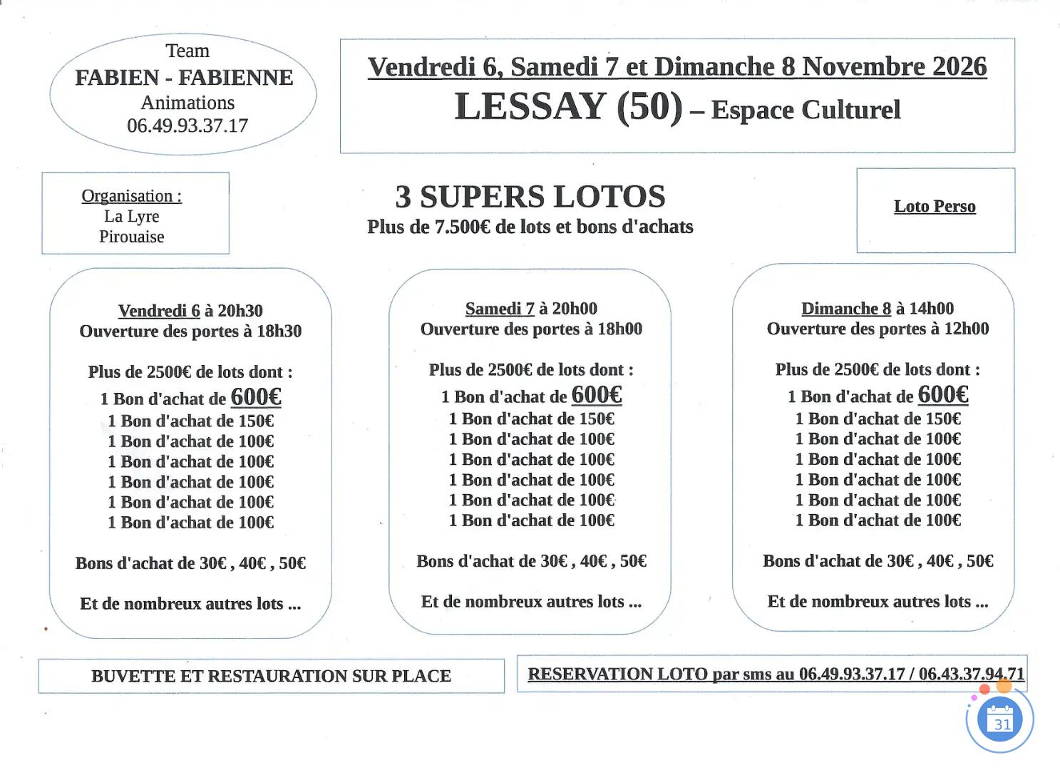 Image 3 SUPERS LOTOS (photo 1)