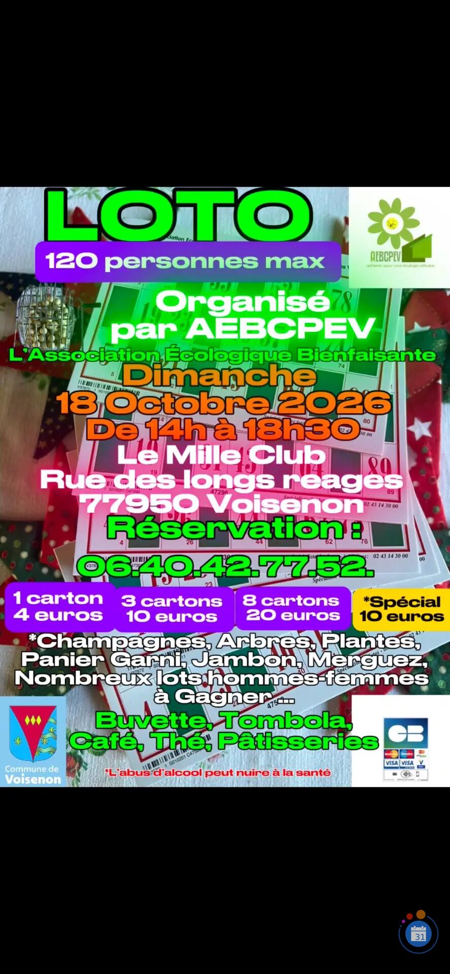 Image Loto AEBCPEV à Voisenon (photo 1)