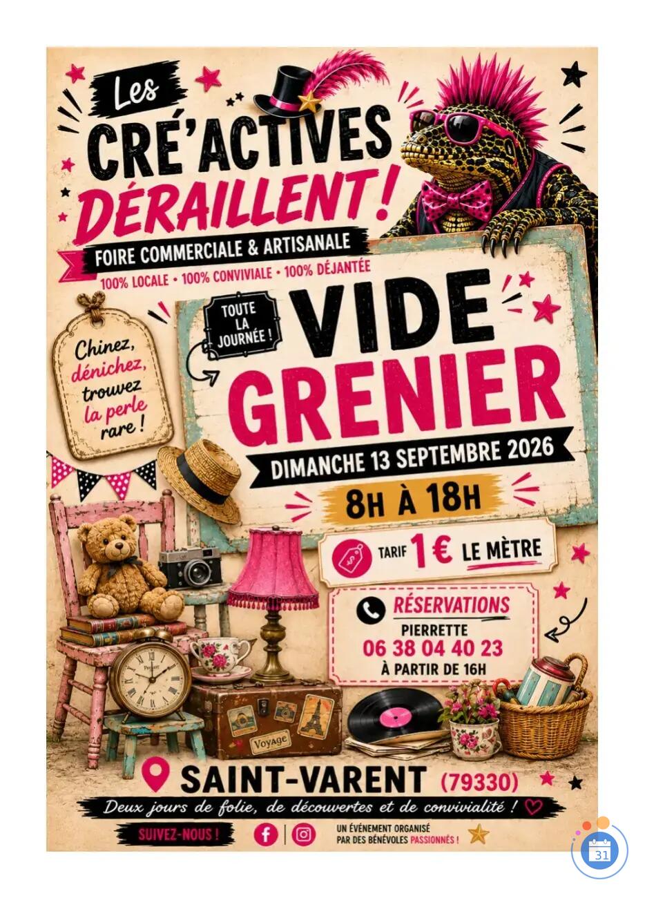 Image Vide grenier des cré'actives (photo 1)