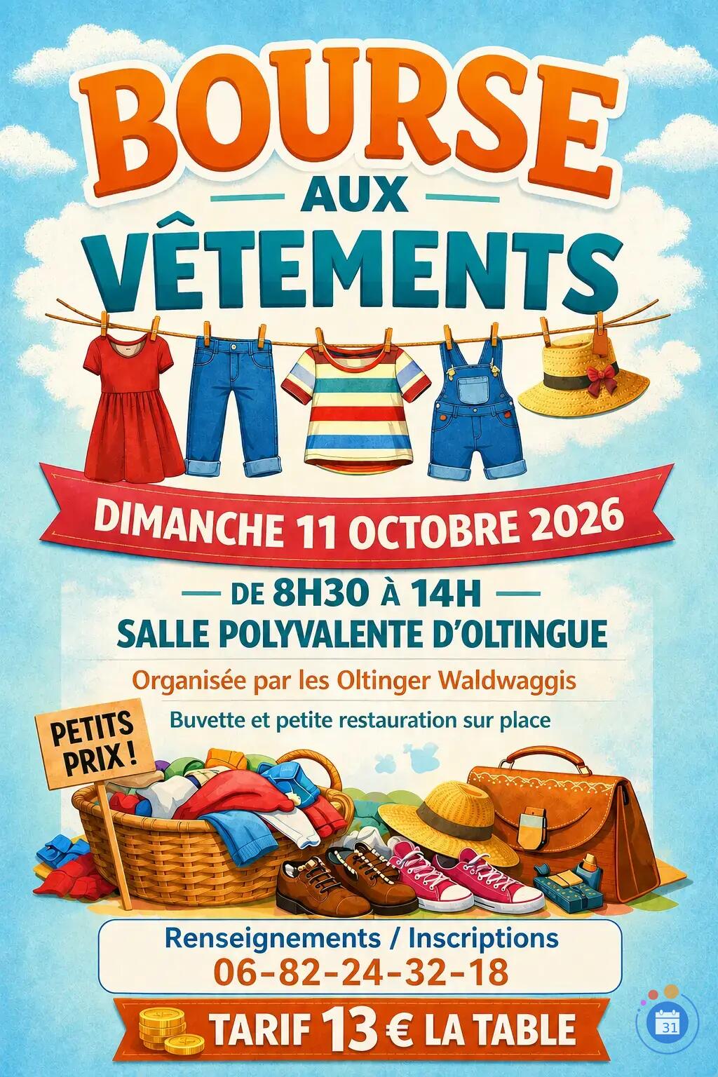 Image bourse aux vêtements et jouets de puériculture (photo 1)