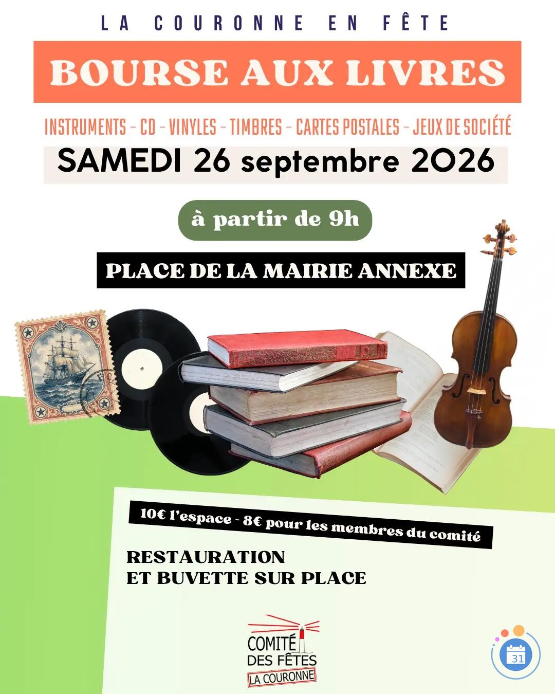Image Bourse aux livres, instruments, jouets, timbres (photo 1)